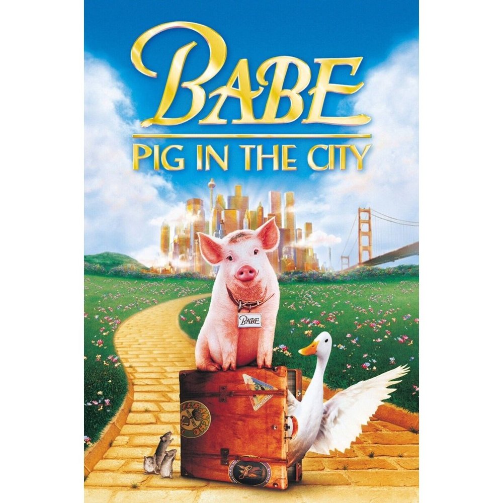 Babe: Pig in the City, 35mm Film Movie Theater Trailer Reel Universal Pictures